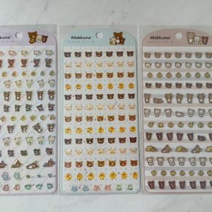 A85-A87 2023 Rila sticker sheet (Left - Purple A87)