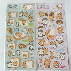 C68-C69 2021 Corocoro Sticker Sheet (Left - Green C68)
