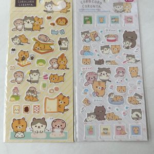 C70-C71 2021 Corocoro Sticker Sheet (Left - Yellow C70)