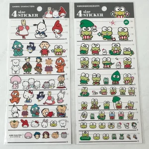A90-A91 2023 4 Size Sticker Sheet