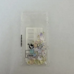 Clear Multisize Tiny heart embellishments 50 pieces - Image 3