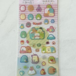 A118-A119 2024 New Sumikko Gurashi sticker sheet clear jelly glitter (Left - Purple A119) - Image 2
