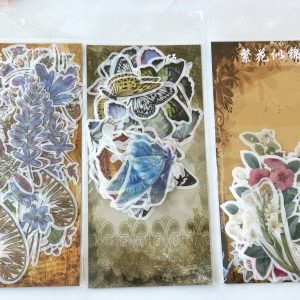 Y32 Tracing tape material Sticker Pieces Floral (Right)