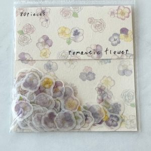 Y32 Tracing tape material Sticker Flakes Floral (Right - pink) - Image 2