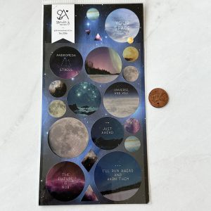 planet sticker sheet