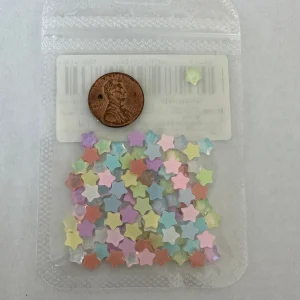 Tiny star gem fallback embellishments apps 100 pieces