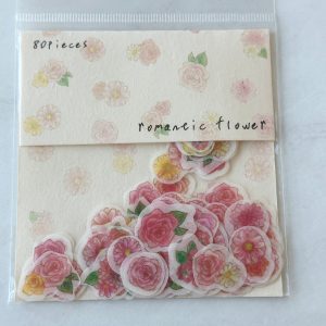 Y32 Tracing tape material Sticker Flakes Floral (Right - pink) - Image 3