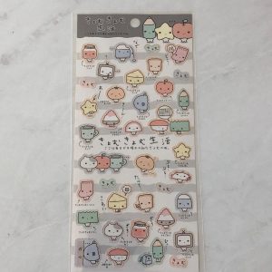A154-A155 2023 San X Sticker Sheet (Right - Red A154) - Image 2