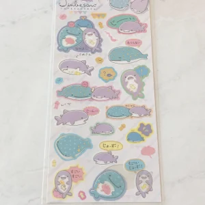 B40-B41 2021 Whale Sticker Sheet - Image 2