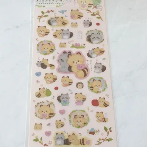 B73-B74 Kokoro Araiguma 2020 Sticker Sheet - Image 2