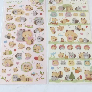 B73-B74 Kokoro Araiguma 2020 Sticker Sheet