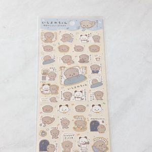 A156-A157 2023 San X Sticker Sheet (Left - Cream A156) - Image 3