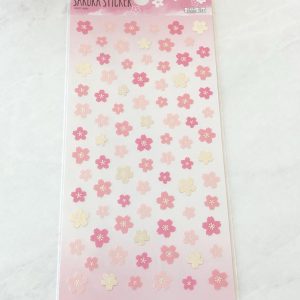 B38 Cherry Blossom Sakura Sticker Sheet