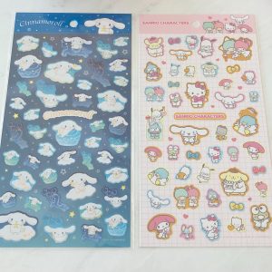 B104-B105 2021 Gold Accent Sticker Sheet (Right - Chars B105)