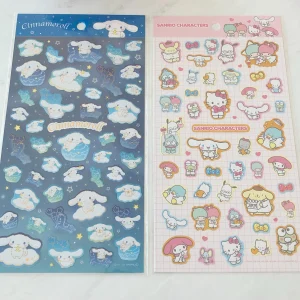 B104-B105 2021 Gold Accent Sticker Sheet