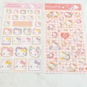 A168-A169 2023 New Gold Accent Sticker Sheet (Right - Red A169)
