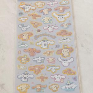A166-A167 2023 New Gold Accent Sticker Sheet (Left - Kuromi A166) - Image 3