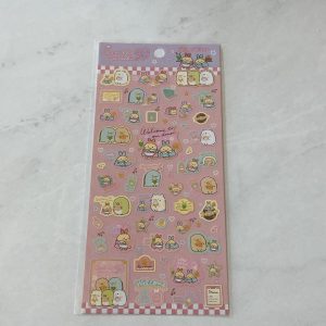 B3-B4 2021 Sumikko Sticker Sheet (Right - Pink B4) - Image 2