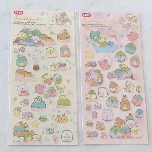 A194-A195 2023 Sumikko Sticker Sheet (Left - Cream A194)
