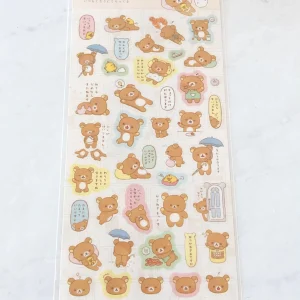 B13/B16 2021 Rilakkuma Sticker Sheet - Image 2