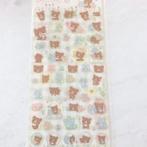B21-B22 2021 Chairoikoguma Sticker Sheet (Right - Green B22) - Image 3