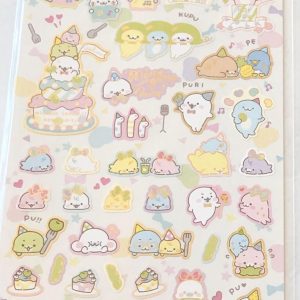 B42-B43 2020 Mame Goma Sticker Sheet (Left - Purple B42) - Image 3