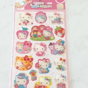 Alternative view of B206-B207 2018 Jelly Glitter Sticker Sheet