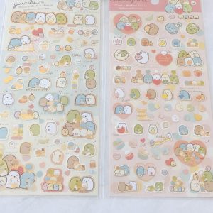 B83-B84 2018 Sumikko Sticker Sheet (Right - pink B84)
