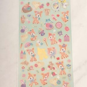 Alternative view of D44-D47 2021 gold outline sticker sheet (Left - Hummint D47)