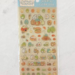 C109-C110 2019 Sumikko sticker sheet clear jelly glitter (Left - Blue C110) - Image 3
