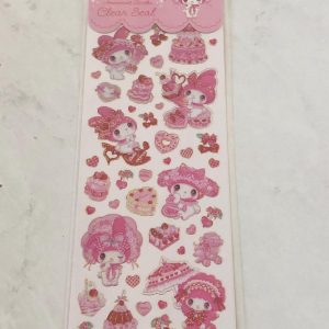 A158-A159 New 2024 Clear Sticker Sheet (Left - MMelody A158) - Image 2