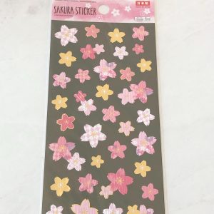 B34-B35 Cherry Blossom Sakura Sticker Sheet (Left - White B34) - Image 3
