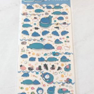 B99 2017 Whale Sticker Sheet