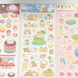 C19-C21 2021 Mame Goma Sticker Sheet (Center - Blue C20)