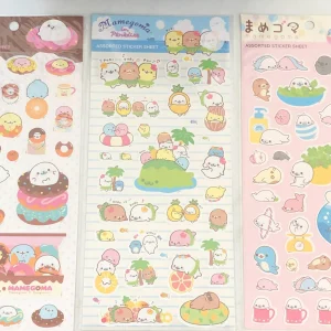 C19-C21 2021 Mame Goma Sticker Sheet (Center - Blue C20)