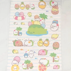 C19-C21 2021 Mame Goma Sticker Sheet (Center - Blue C20) - Image 3