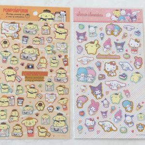 D109-D110 2021 Gold Accent Sticker Sheet (Right - Charac D110)