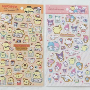 D109-D110 2021 Gold Accent Sticker Sheet (Left - pompom D109)