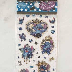 D31 Stitch holo sticker sheet