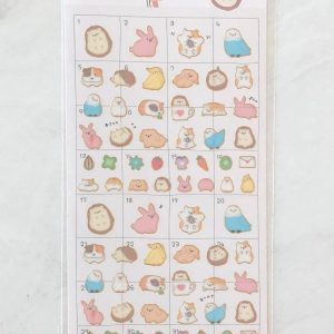 C97-C98 yurutto gold accent sticker sheet (Left - Food C97) - Image 3