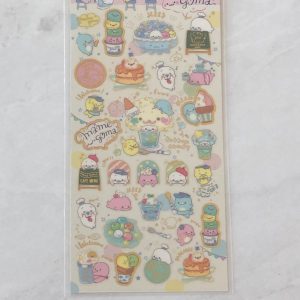 A207-A208 2019 Mame Goma Sticker Sheet (Left - Blue A207) - Image 3