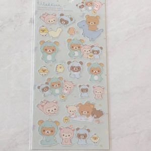 A213 Daiso Rilakkuma sticker sheet