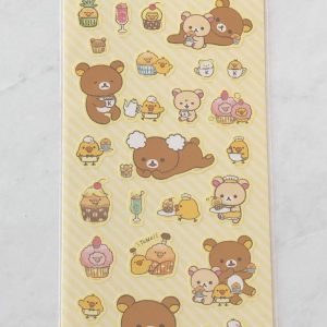 A220-A221 2023 Rilakkuma Sticker Sheet (Right - Blue A221) - Image 2