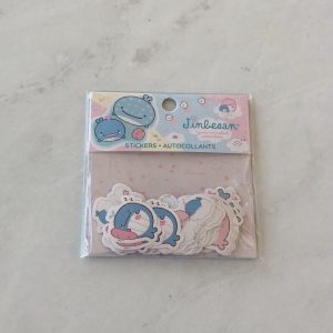 Y15 Whale Sticker flakes