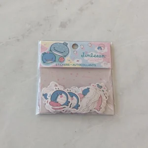 Y15 Whale Sticker flakes