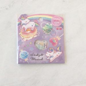 Y3 Unicorn sticker flakes