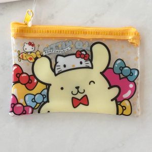 MLD Sanrio Anniversary Plastic Zipper Pouch from Daiso (Left - PomPom) - Image 2