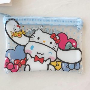 MLD Sanrio Anniversary Plastic Zipper Pouch from Daiso (Left - PomPom) - Image 4