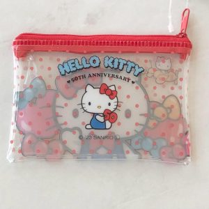 MLD Sanrio Anniversary Plastic Zipper Pouch from Daiso (Left - HK) - Image 3