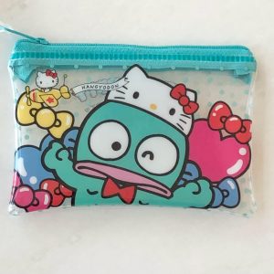 MLD Sanrio Anniversary Plastic Zipper Pouch from Daiso